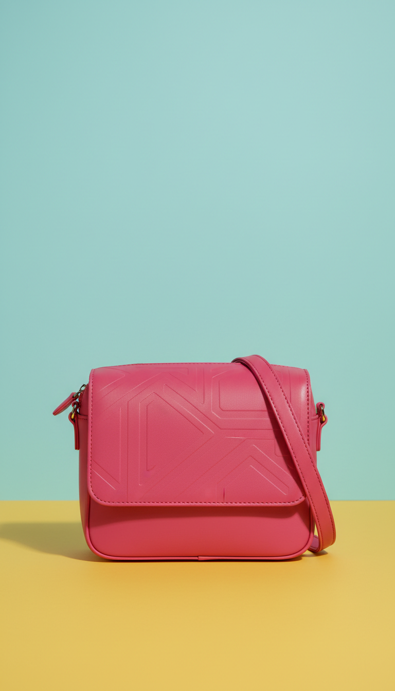 Borsa a tracolla hot raspberry